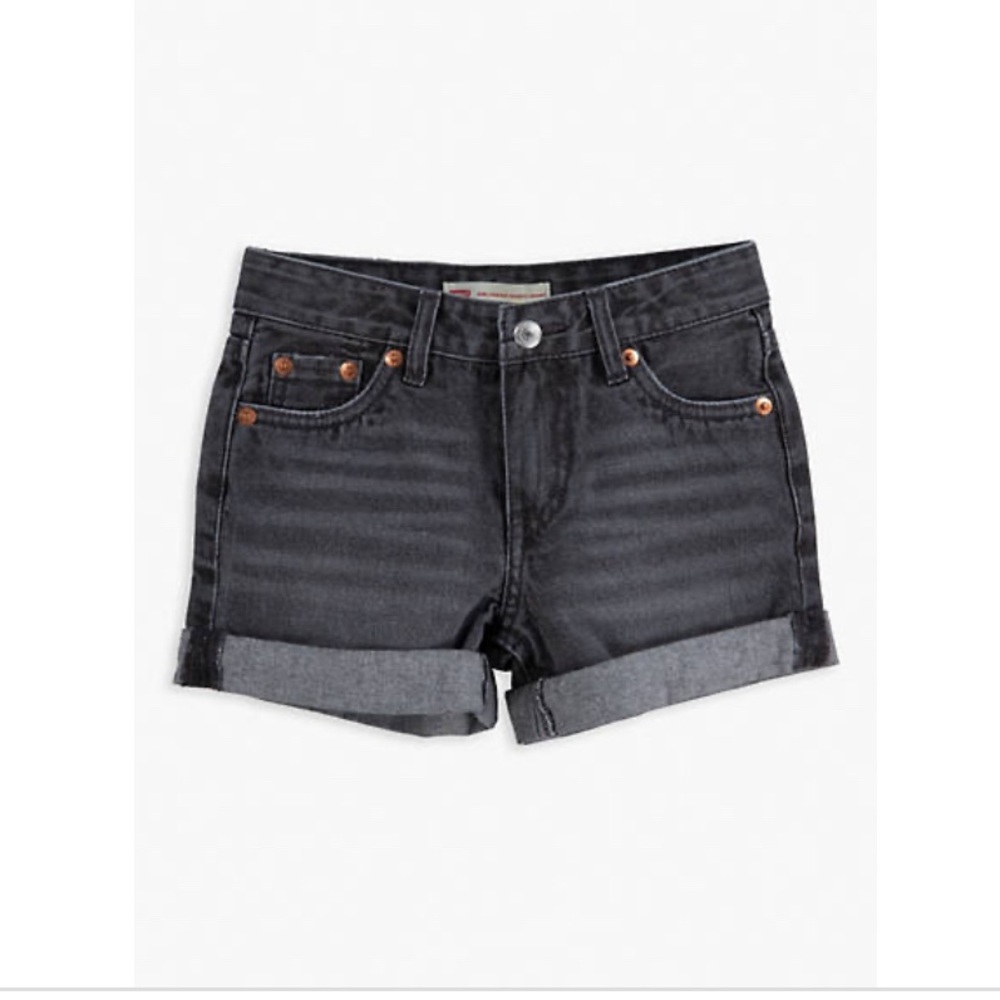 Women's Black Denim Shorts